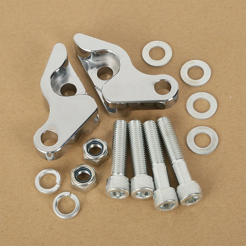 XMT-MOTO Chrome 1" Shock Lowering Drop Kit fits for HARLEY