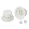 X-Haibei 2 Pack RV Plumbing Vent Cap Roof Sewer Cover