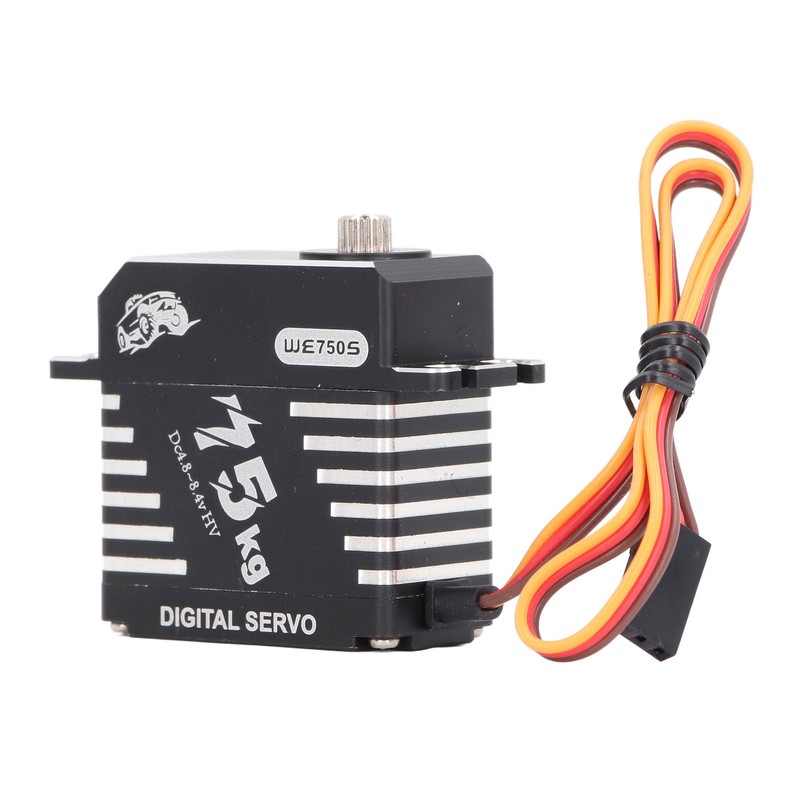 75KG Digital Steering Servo 180 Degree Control Angle Waterproof Full