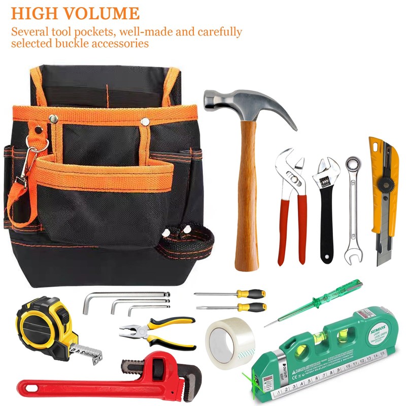 Tool Belt Pouch, Tool Belts for Men, Multi Tool Pouch,