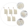 BIUDECO Set of 5 Soap Net Bags Exfoliating Mesh Reusable