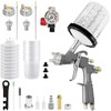 KCNKCN D1 LVLP Air Spray Gun Premium Kit, with 650ml