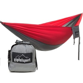 gipfelsport Outdoor Travel Hammock with Hanging Set For Camping and Garden