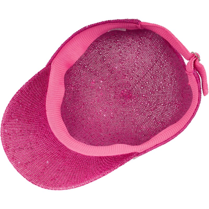 styleBREAKER 04023094 Women's Baseball Cap Plain Woven with Sequins, Airy