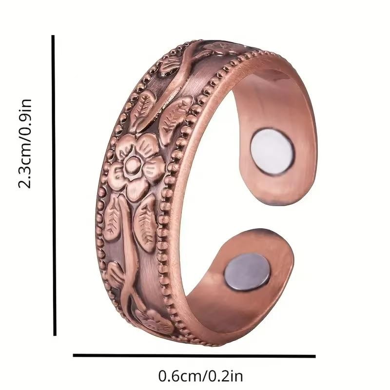 Copper Ring for Women, Copper Ring Ladies Fingers Thumb Valentine's