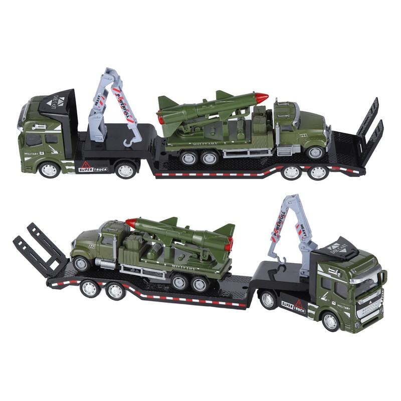 1:50 Tow Truck Toy Alloy Pull Back Car Highly Simulation
