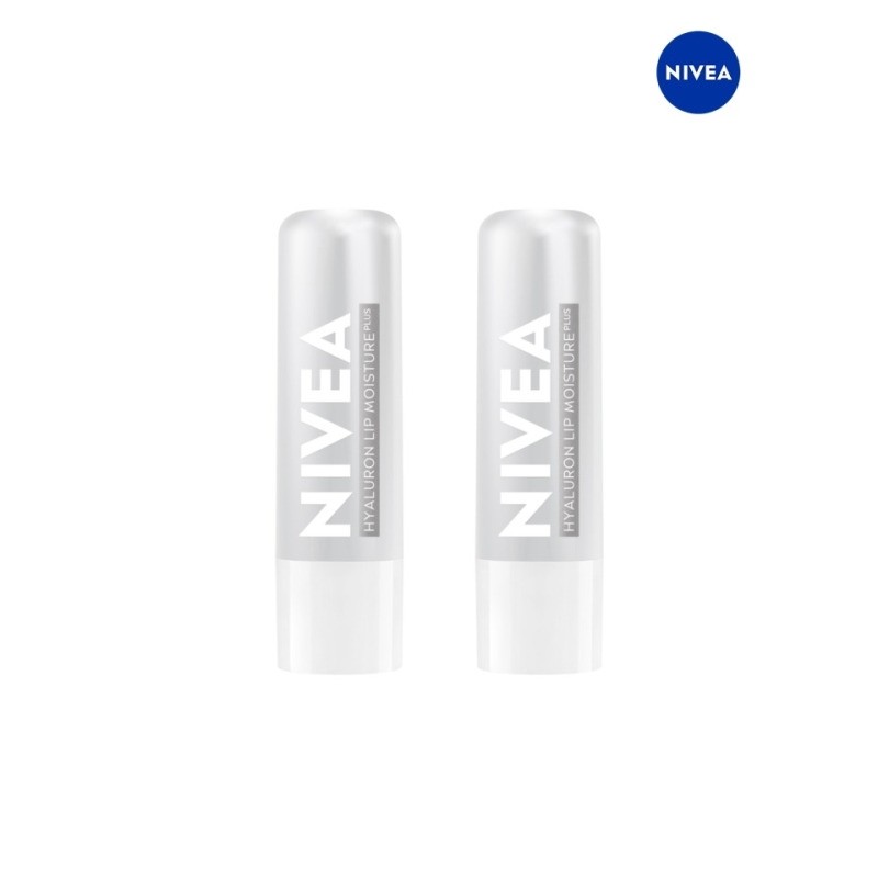 Nivea Lip Care Hyaluronic Moisture Plus 5.2g 2pcs / 니베아