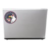 2 x 10cm USA Eagle Vinyl Sticker Laptop Car Travel