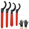 Zevmi Detacheur Hook Wrench Set of 4: Thread Wrench Set
