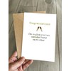 Funny Wedding/Engagement Card - Congratulations you two weirdos - Joke