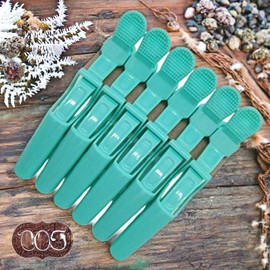 Moneyful Hair Serum Hair Oil Hair Color Colorful Alligator Teeth Beauty Salon Clamp Pin 6P Set 36 Pieces MF Mint / 머니풀 헤어세럼 헤어오일 헤어컬러 컬러풀 악어이빨 미용실 집게핀 6P세트 36개 MF 민트