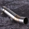 KIMISS Stainless Steel Motorcycle Exhaust Centre Pipe Link Connect for