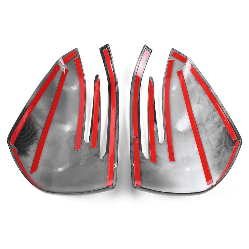Funda para espejo retrovisor lateral de fibra de carbono para