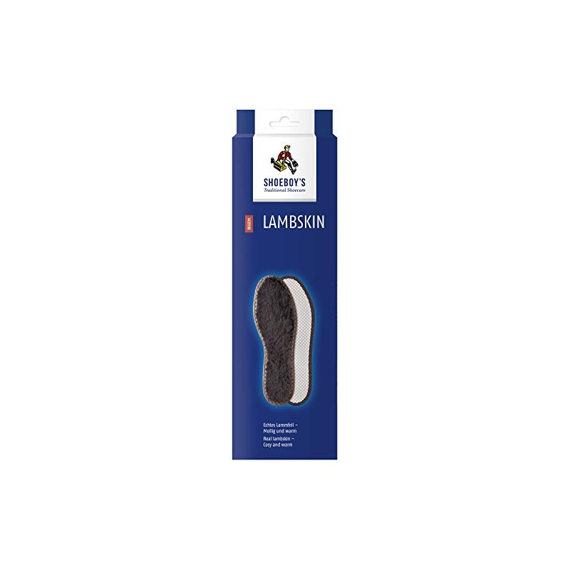 SHOEBOY'S LAMBSKIN - cosy, warming insole made of 100% lambskin