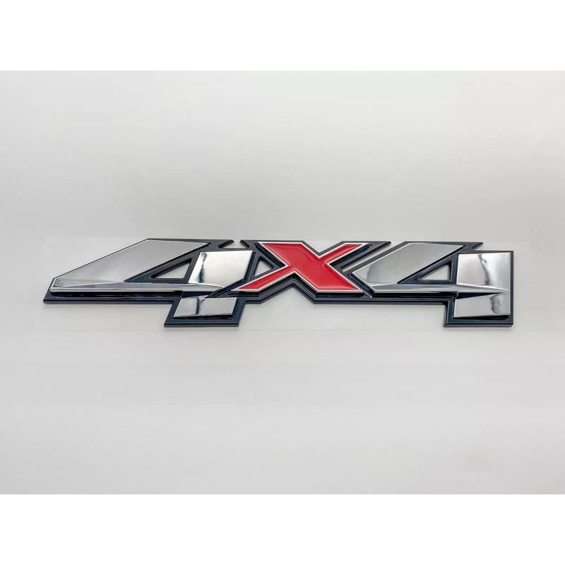 1PC Fender Rear 4x4 Emblem 3D Badge Nameplate Letter Decal