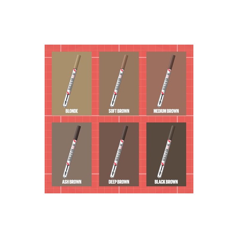 Maybelline Eyebrow Pen & Gel Build A Brow 2 in