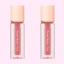 MCC Petal Water Tint Glossy Lip, No. 2 Dried Grape, 2 pieces / MCC 페탈 워터 틴트 글로시 립, 2호 말린포도, 2개