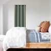 SHINELAND Room Divider Curtains,Boho Closet Door,80 Inches Long,Sage Green
