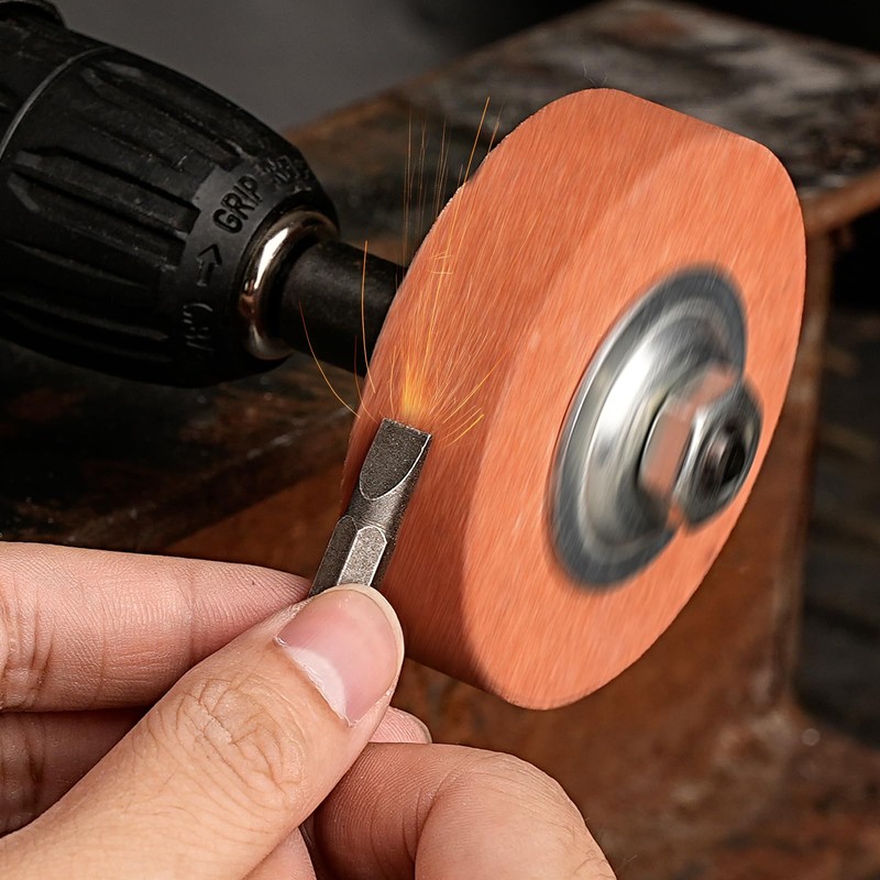 NuoDunco Grinding Wheel Adapter and 75mm Grinding Stone, Change Electric