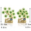 YU FENG Turkish Blue Evil Eye Gold Fortune Tree with