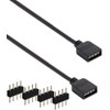 PAUTIX 2 x 4 pin 1 to 2 LED stiff