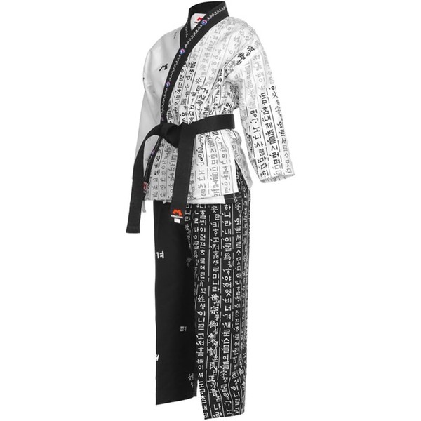 Mudoin Taekwondo Hangul Open Uniform TKD Martial Arts Akido Hapkido