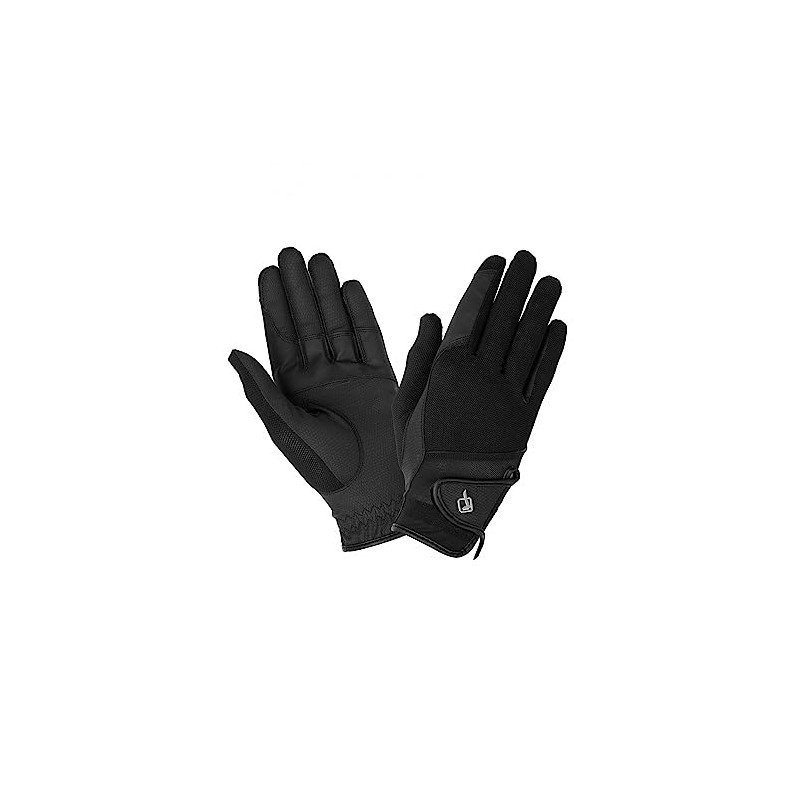 LeMieux Pro Mesh Horse Riding Gloves - Black XL