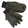 Pinewood Men's Fleece Gloves-Green, Medium/Large