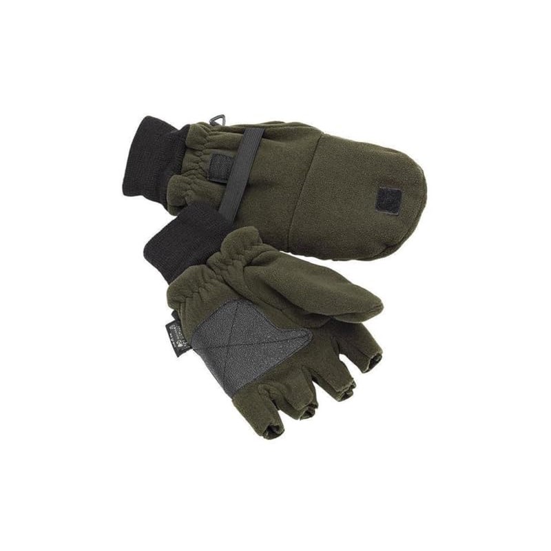 Pinewood Men's Fleece Gloves-Green, Medium/Large