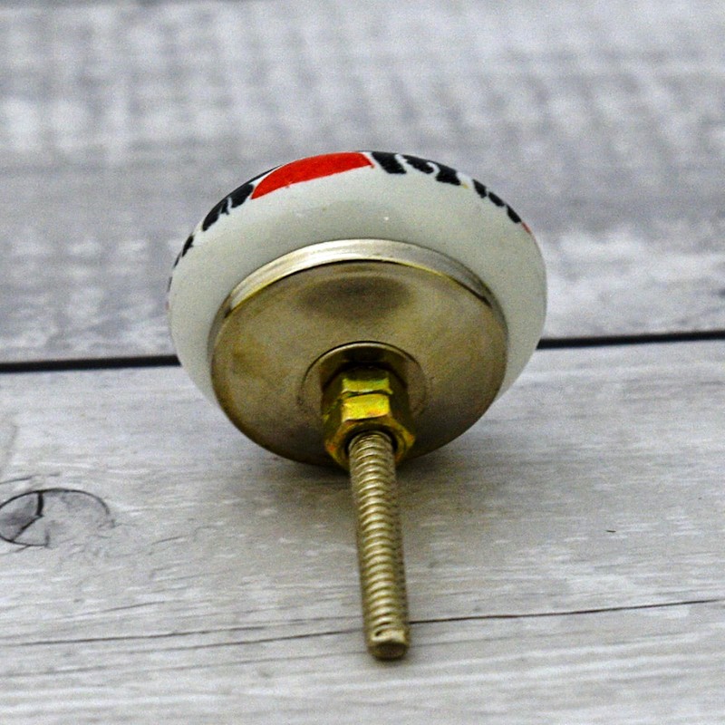 ARTISNO Ceramic Knobs Kitchen Cabinet Drawer Knobs Hardware Knobs Handmade