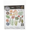 Sizzix 662700 Thinlits Die Set 17PK - Funky Floral #1