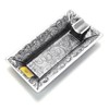 Stainless Steel Cigar Ashtray with Unbreakable Wide Ring Caliber Holder