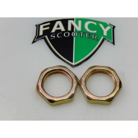 Fancy Scooters TWO OF Kid ATV Rear Axle Nut M27 *1.5 pitch, for Chinese ATVs 110cc, or 125cc