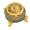 Trinket Incense Burner with Lid Handcraft Antique Polished Process for