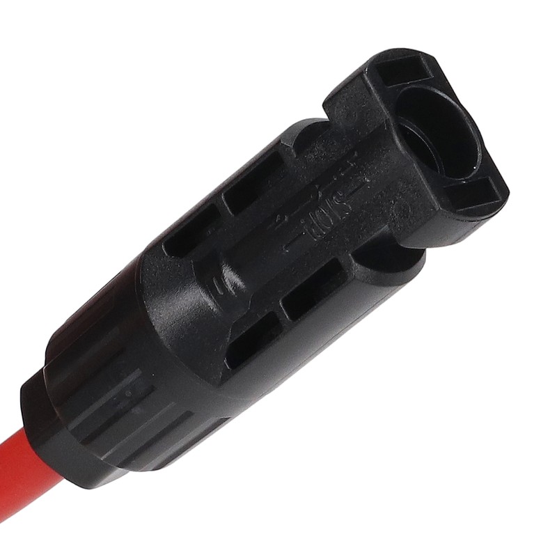 2Pcs Solar Panel Extension Cable 10AWG 6mm² Solar Extension Cable