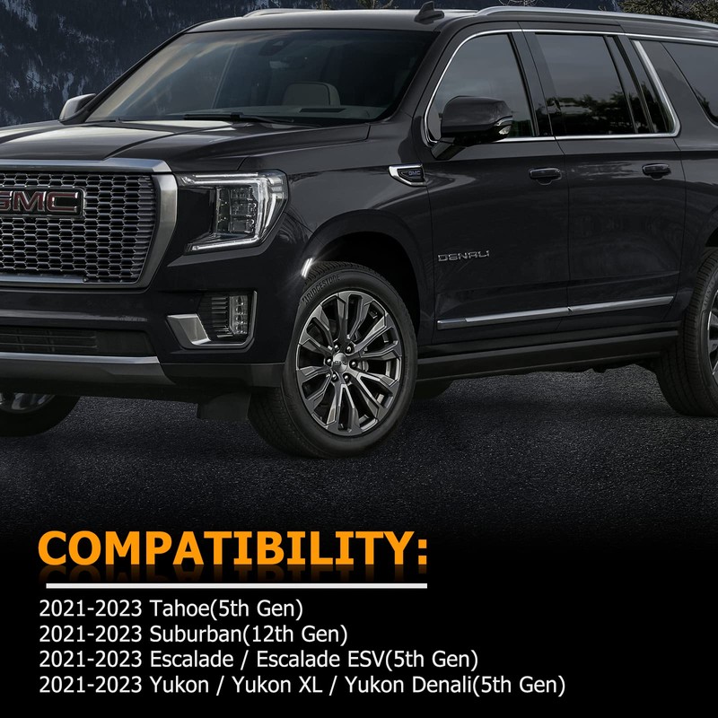 Gempro LED Side Marker Lights for 2021-2024 Yukon XL Denali