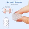 30 Pcs Protectores de Dedos de los Pies, Tapas de