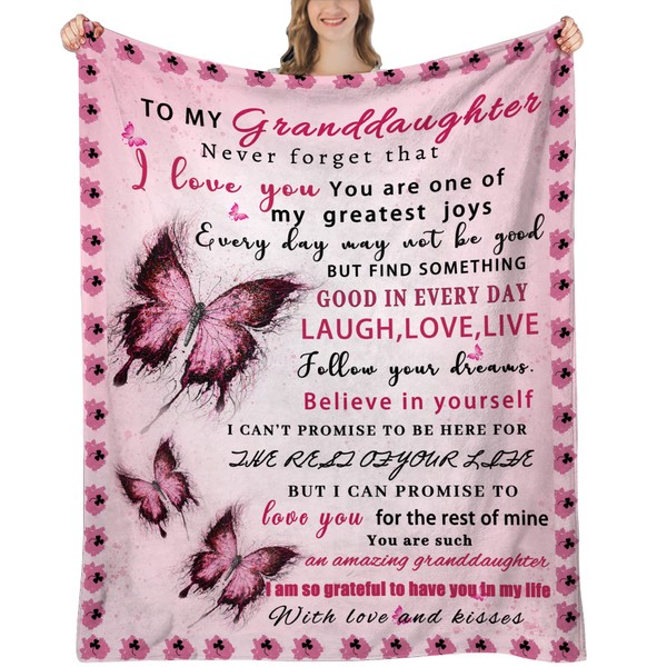 UHANKRU Granddaughter Gifts from Grandma, Granddaughter Gifts, Gifts for Granddaughter,