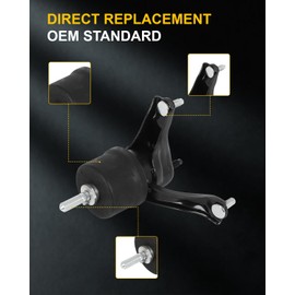 OCPTY Engine Motor Transmission Mount Torque Strut Mount Set of 4 Compatible for Toyota 2012-2017 Camry 2.5L Automatic Transmission # 123720H090 123630V031 123620V060 123610V060