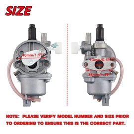 New Olym 47cc Carburetor Carb Gasket 49cc 2 stroke MTA1 MTA2 Mini Kids Pit Pocket Quad Dirt Bike ATV Racing Super Bike Parts