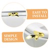 Mipcase 4Pcs Toilet Seat Lifter Handles Easy Install Bathroom Tools