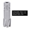 Hollow Core Drill Bit Carbide Universal Shank for Metal Plate