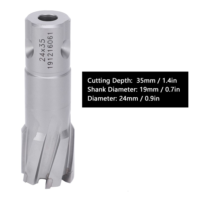 Hollow Core Drill Bit Carbide Universal Shank for Metal Plate