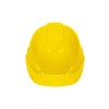 Truper CAS-A, Casco de seguridad color amarillo, de polietileno
