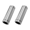 Skweawert 2PCS LM12LUU Linear Ball Bearings, 12mm Bore Dia, 21mm