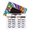 10 Pairs Magnetic Lashes Set Durable Reusable Chemical Fiber Attractive