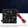 PTC Ceramic Air Heater Constant Temperature Heating Fan Heater Insulation