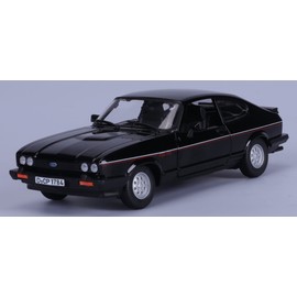 Bburago B18-21093BK Die-Cast Ford Capri Collecticly Car-1:24 Scale (1982), Assorted Colours