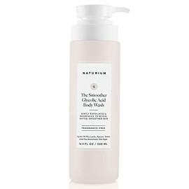 Naturium The Smoother Glycolic Acid Exfoliating Body Wash, Soft & Smoothing Cleanser, 16.9 oz
