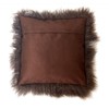 Genuine Mongolian Sheepskin Cushion Pillowcase 30x30cm (big variety of colours)